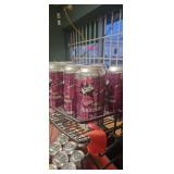 Seven cans 473 ml black fly black cherry vodka