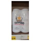 Four cans 500 ml sapoporopremium beer