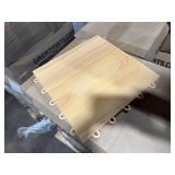 (21x) Boxes of 26 Interlocking Trade Room Flooring 12"x12" ModTile- Maple
