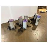 Six ProTeam Supercoach PRO 110 Backpack Vacuums