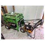 Titan 7500 Diesel Generator and Titan Pressure Washer