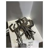 (5) Vise Grip 11R Clamps