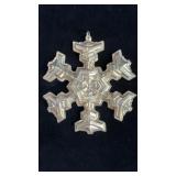 Large Gorham Sterling Silver Snow Flake