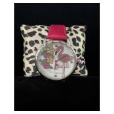 Betsy Johnson Flamingo Watch