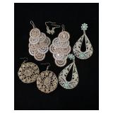 Costume Jewelry Earring Lot