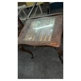 Glass Top Backgammon Table