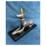 Brass Egyptian Dog Statuette