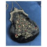 Vintage Velvet Holiday Purse