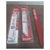 Milwaukee & Diablo Sawzall Blades