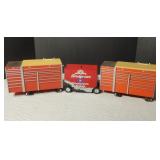 Snap-On Mini Coin Banks Toolboxes and Trailer