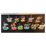 The Danbury Mint Carnival Carousel Ornaments