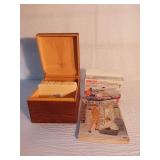 Singer Handy Stitch, Sewing Book & Card File Box