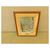Winter Day - Vic Gibbbons Framed Picture