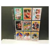 Joe Montana HOF Lot of 9 Cards