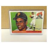 1955 Topps Roberto Clemente #164 Rookie Reprint.