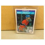 1982-83 OPC Rod Langway #368 Hockey Card