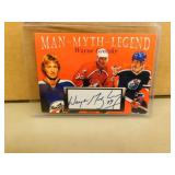 Man Myth Legend Wayne Gretzky Hockey Card