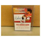 Patrick Mahomes 2017 Autograph Express rookie Card