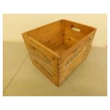 Ballantine antique wooden crate 14X18X12