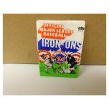 1968 Fleer Baseball Iron Ons Wax Pack