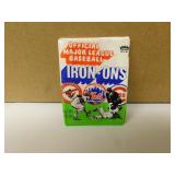 1968 Fleer Baseball Iron Ons Wax Pack