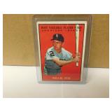 1961 Topps Nellie Fox #477 Most Valuable Player