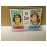 1974 Topps Jim Hunter #339 All Star Pitcher