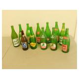 Collectible Bottles Various Sizes