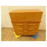 4 Drawer wooden dresser 18X36X43