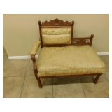 Vintage Settee 36 in long