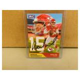 2017 Patrick Mahomes NFL Draft Rookie Card