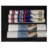 (5) Shell Liner Rolls[ Rubbermaid & Duck Brand]