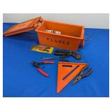 Orange "Flares" Box & Tool Set