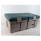 118 L GSC Large Gray Storage Tote Lockers w/