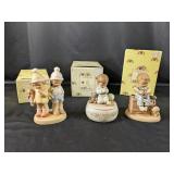 (3) Precious Moments Figurine Set