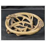 Vintage Antler Art Trivet