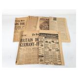 Vintage Newspaper Collection