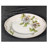 Vintage Floral Platter