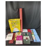 (9) Holiday Gift Bags & Wrapping Paper