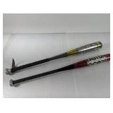 (2) Easton Aluminum Baseball Bats