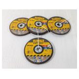 (4) DeWalt HP Grinding and Cutting Wheels