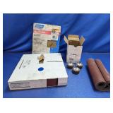 Assorted Sandpaper & Buffing Wheels Set