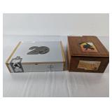 (2)Vintage Acid Cigar Boxes Duo