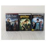 (3) Harry Potter DVD Movies - Widescreen Editions