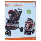 (1) Baby Trend Nexton Travel System - Coral Floral