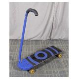 (1) Skateboard with Handlebar Attachment