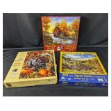 (3) Assorted Jigsaw Puzzles