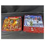 (2) Holiday-Themed Jigsaw Puzzles