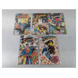 (5) Assorted Superman Comics