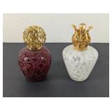 (2) Decorative Perfume Lamp Set